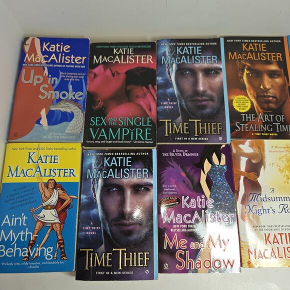 Vtg Romance Book Books Erotic Fiction Katie Macalister Lot of 11 Adult - Picture 2 of 7